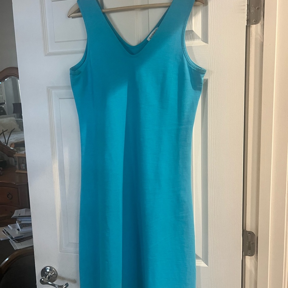 Vibrant Blue Sleeveless Dress